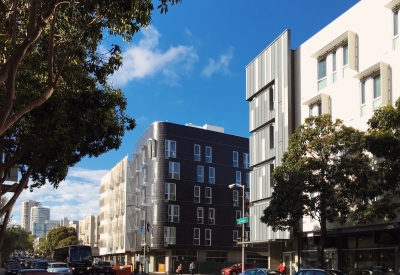 Exterior view of 388 Fulton in San Francisco, CA.