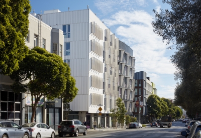 Exterior view of 388 Fulton in San Francisco, CA.