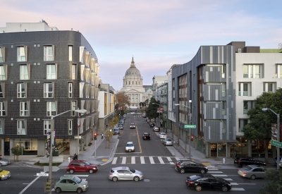 Exterior view of 388 Fulton in San Francisco.