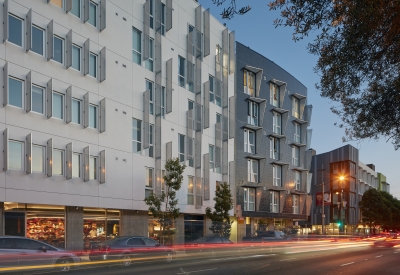 Exterior street view of 388 Fulton in San Francisco, CA.