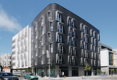 Exterior view of 388 Fulton in San Francisco, CA.
