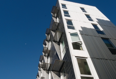 Exterior view of 388 Fulton in San Francisco, CA.