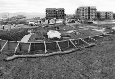 Construction of 847-848 Fairfax Avenue in San Francisco.