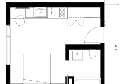 Unit plan at OME in San Francisco, CA.