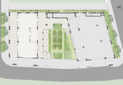 Site plan of Williams Terrace in Charleston, SC.