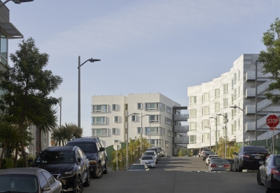 Exterior view of 901 Fairfax Avenue in San Francisco, CA.