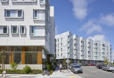 Exterior view of 901 Fairfax Avenue in San Francisco, CA.