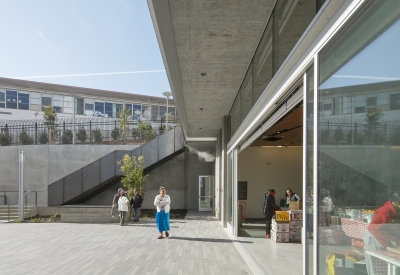 Exterior view of 901 Fairfax Avenue in San Francisco, CA.