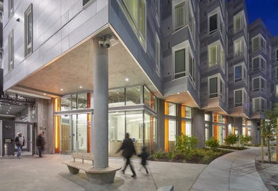 Exterior view of 901 Fairfax Avenue in San Francisco, CA.