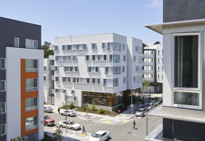 Exterior view of 901 Fairfax Avenue in San Francisco, CA.