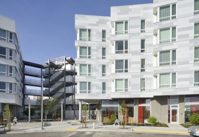 Exterior view of 901 Fairfax Avenue in San Francisco, CA.