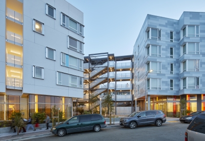 Exterior view of 901 Fairfax Avenue in San Francisco, CA.