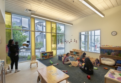 Interior view of 901 Fairfax Avenue in San Francisco, CA.