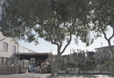 Existing site at 2675 Folsom Street in San Francisco.