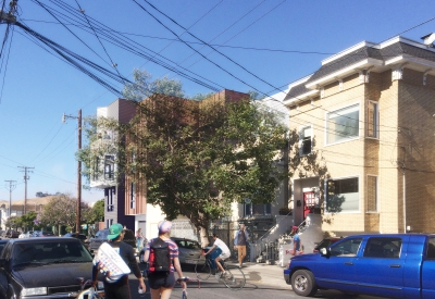 Exterior rendering of 2675 Folsom Street in San Francisco.