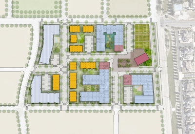 Site plan for RESHAP Alameda Point in Alameda, Ca.