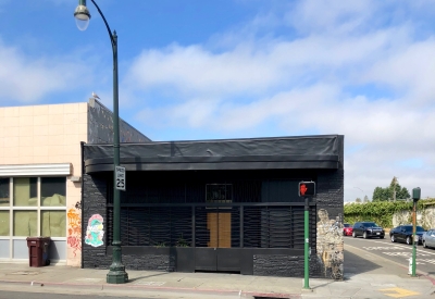 Exterior street view of David Baker Architects Office in Oakland, California.