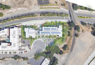 Site plan for West Gateway in West Sacramento, Ca.