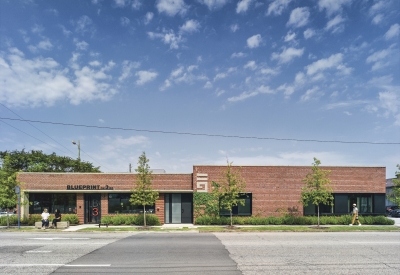 Exterior view of the Blueprint Building in Birmingham, AL.