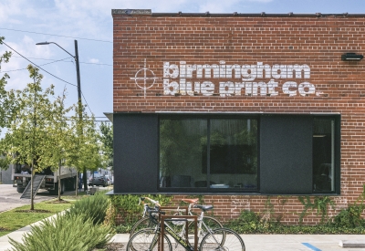 Exterior view of the Blueprint Building in Birmingham, AL.