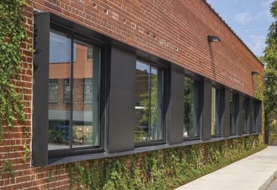 Exterior view of the Blueprint Building in Birmingham, AL.