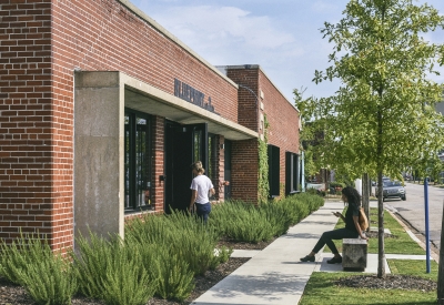 Exterior view of the Blueprint Building in Birmingham, AL.