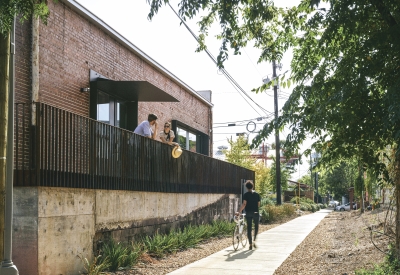 Exterior view of the Blueprint Building in Birmingham, AL.