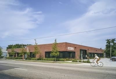 Exterior view of the Blueprint Building in Birmingham, AL.