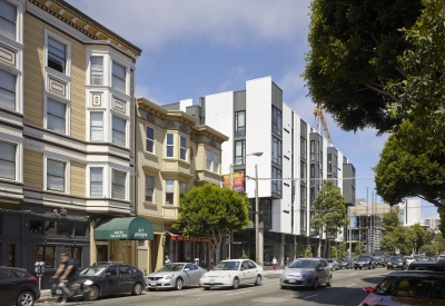 Exterior view of 300 Ivy in San Francisco, CA.