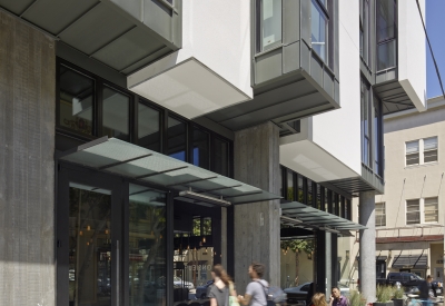 Exterior view of 300 Ivy in San Francisco, CA.