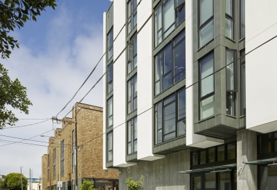 Exterior view of 300 Ivy in San Francisco, CA.