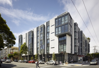 Exterior view of 300 Ivy in San Francisco, CA.