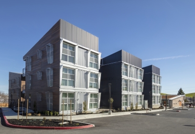 View of Rocky Hill Veterans Housing in Vacaville, California.