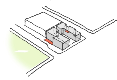 Diagram highlighting the ground floor stoops at 789 Minnesota.