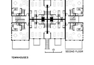 Floor plans for Meadow Court in San Mateo, California.