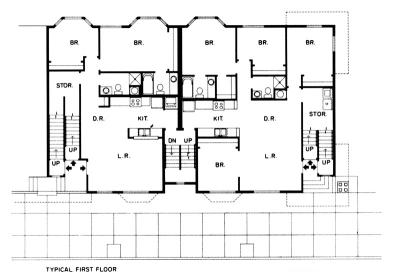 First floor plan for Parkview Commons in San Francisco.