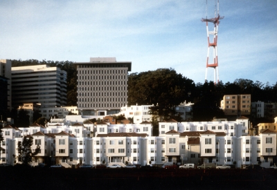 Exterior view of Parkview Commons in San Francisco.