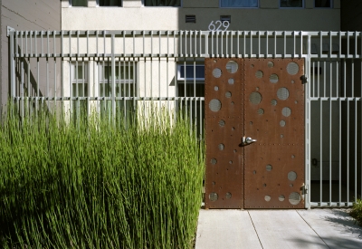 Exterior entrance to 888 Seventh Street in San Francisco.