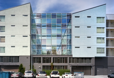 Exterior street view of 888 Seventh Street in San Francisco.