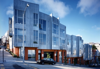 Exterior elevation of 18th & Arkansas/g2 Lofts in San Francisco.