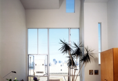 Living room inside 18th & Arkansas/g2 Lofts in San Francisco.