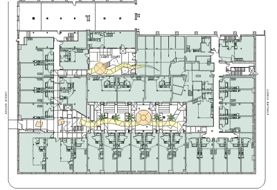 Site plan for Clock Tower Lofts in San Francisco.