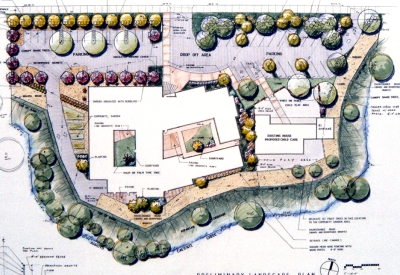Site plan for Sunrise Village in Fremont, California.