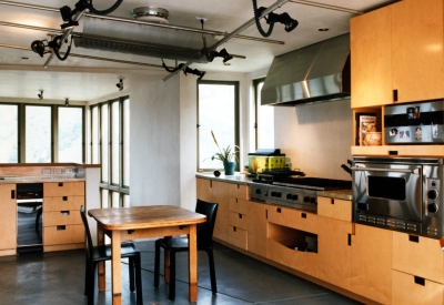 Kitchen inside of Kayo House in Oakland, California.