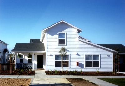 Duplex townhome at Moonridge Village in Santa Cruz, California.