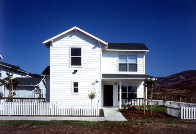 Duplex townhome at Moonridge Village in Santa Cruz, California.