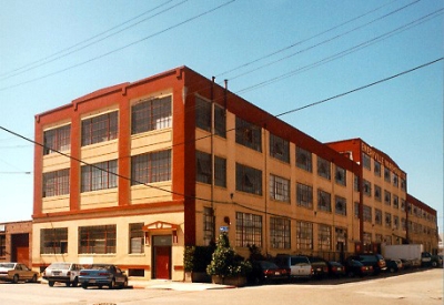 Original building of 1500 Park Avenue Lofts in Emeryville, California.
