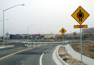 View of UCMBEST in Marina, California from down the road.