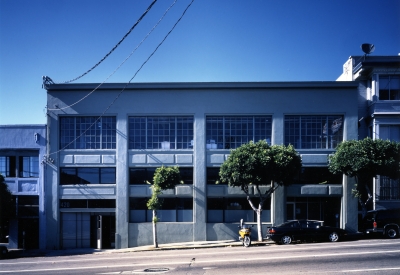 Exterior view of Frogdesign Studio in San Francisco. 