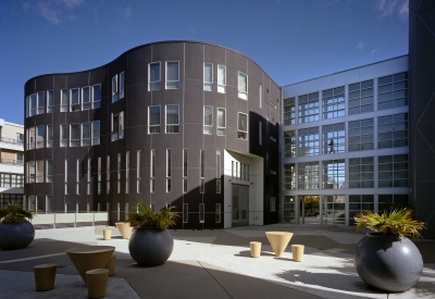 Courtyard at 8th & Howard/SOMA Studios in San Francisco, Ca.